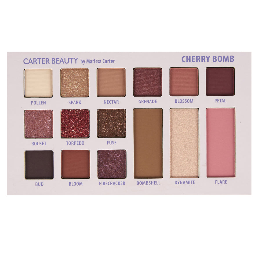 Cherry Bomb- 18 Shade Mixed Palette
